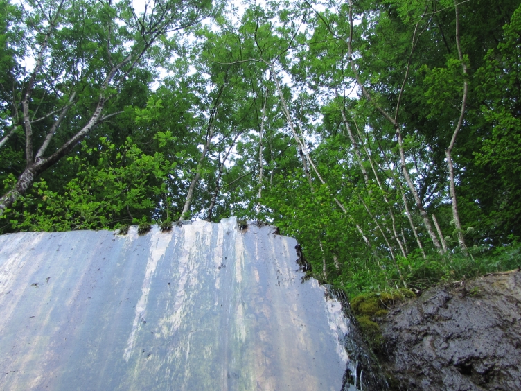 PoOla - architecture du paysage - Front de taille qui doit rester en l'état - Vallée de la Belongue, Ariège